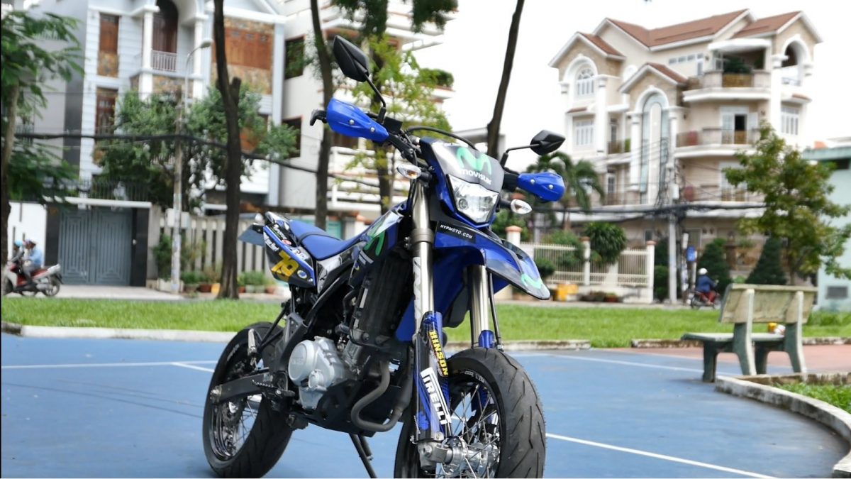 WR155R độ motard tuyệt đẹp với nhiều đồ chơi Thái đáng tham khảo   Motosaigon