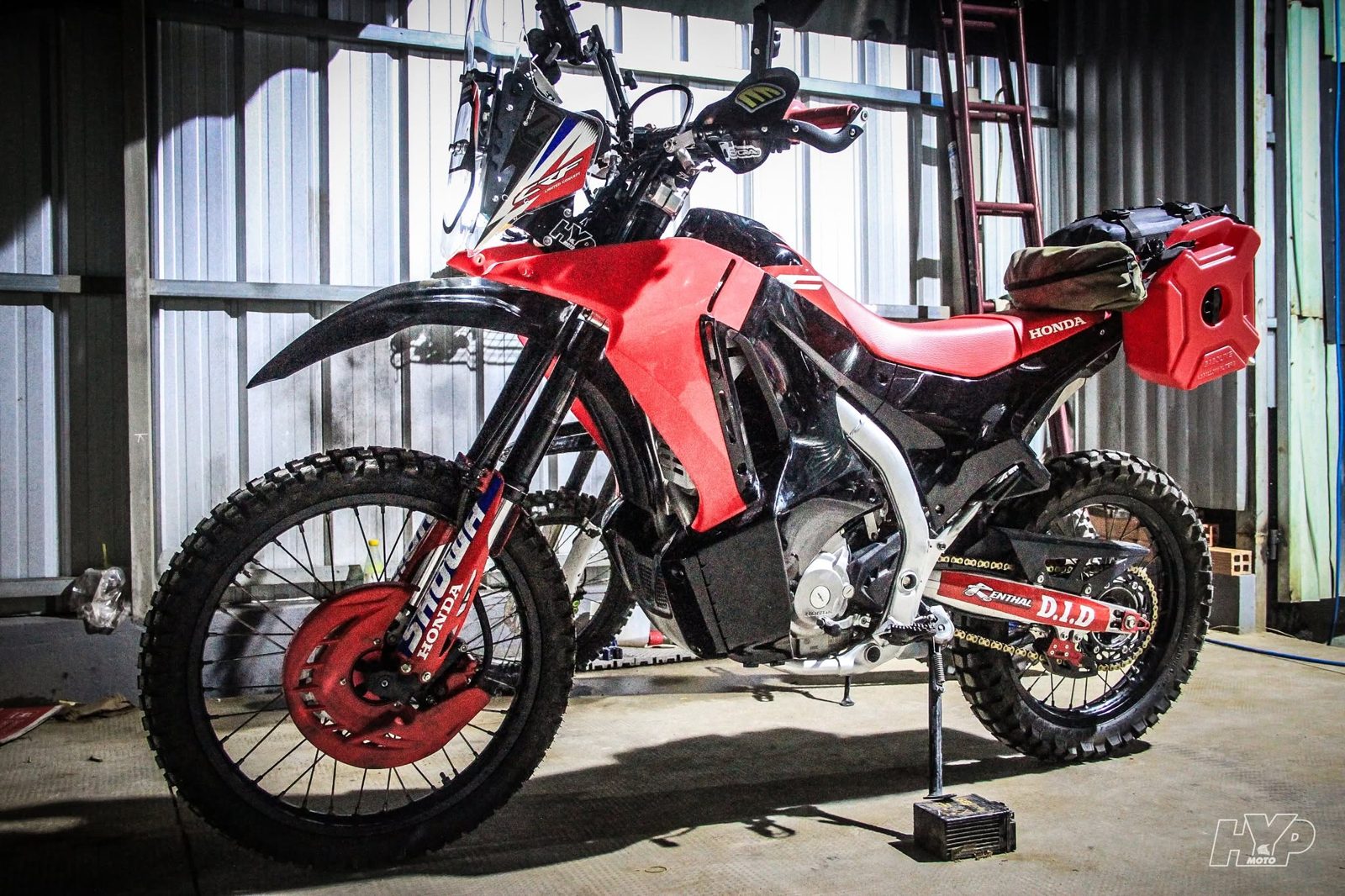 Honda CRF250M cover full Rally