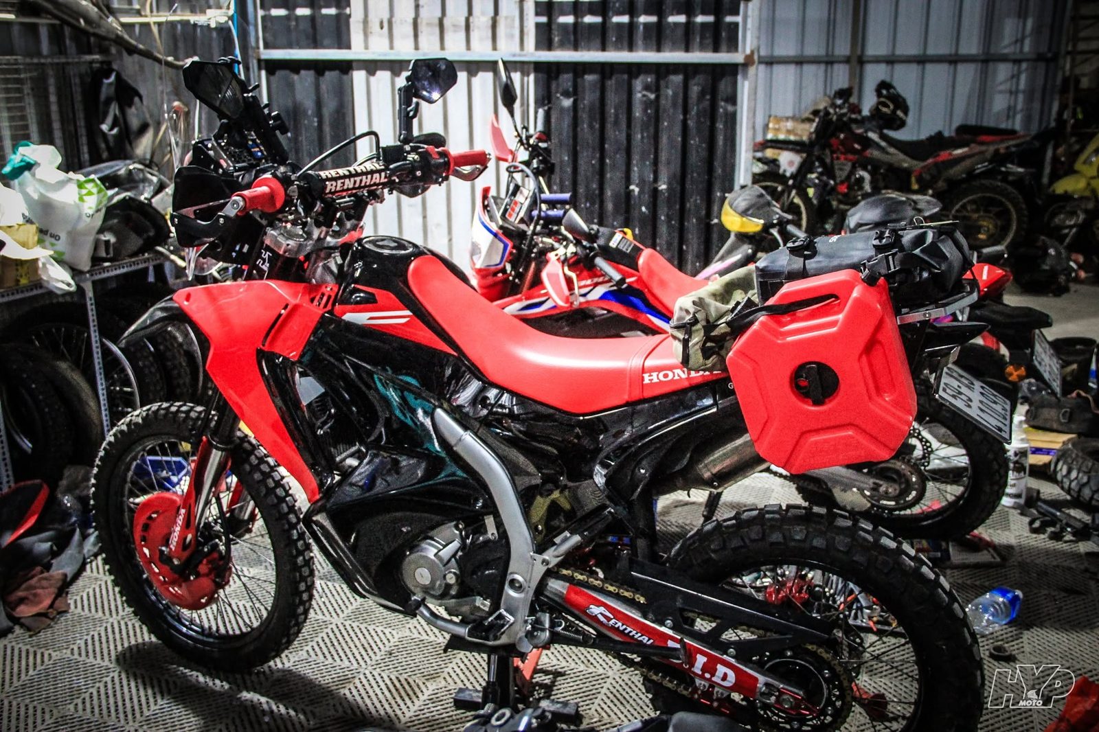 Honda CRF250M cover full Rally – ảnh 5