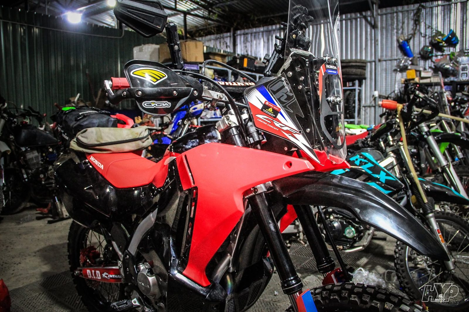 Honda CRF250M cover full Rally – ảnh 9