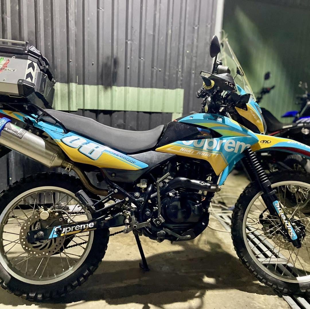 Honda XR150L mode enduro, niềng D.I.D 18/21 – ảnh 2