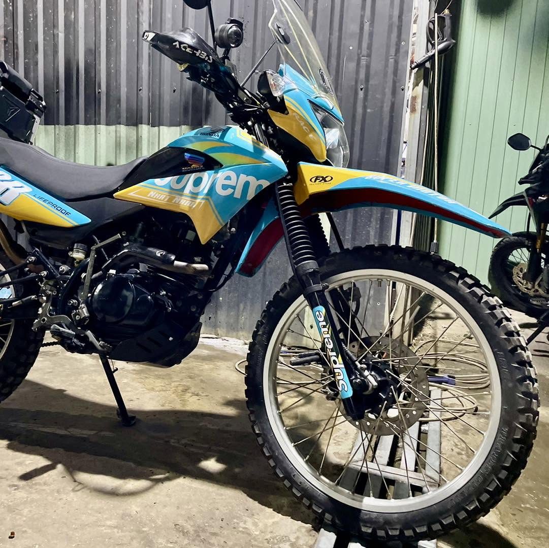 Honda XR150L mode enduro, niềng D.I.D 18/21 – ảnh 4