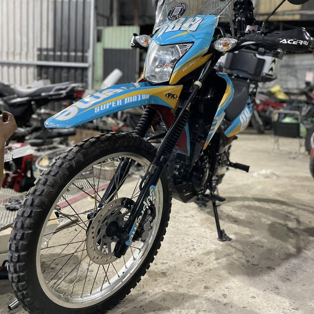 Honda XR150L mode enduro, niềng D.I.D 18/21 – ảnh 5