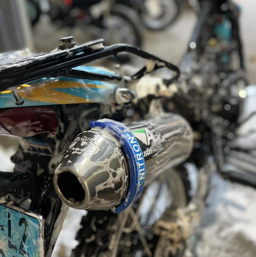 Honda XR150L mode enduro, niềng D.I.D 18/21 – ảnh 9