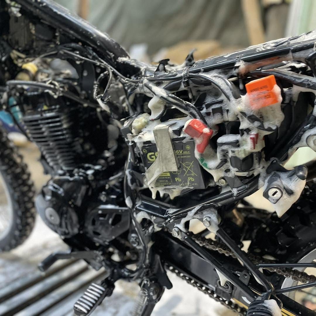 Honda XR150L mode enduro, niềng D.I.D 18/21 – ảnh 10