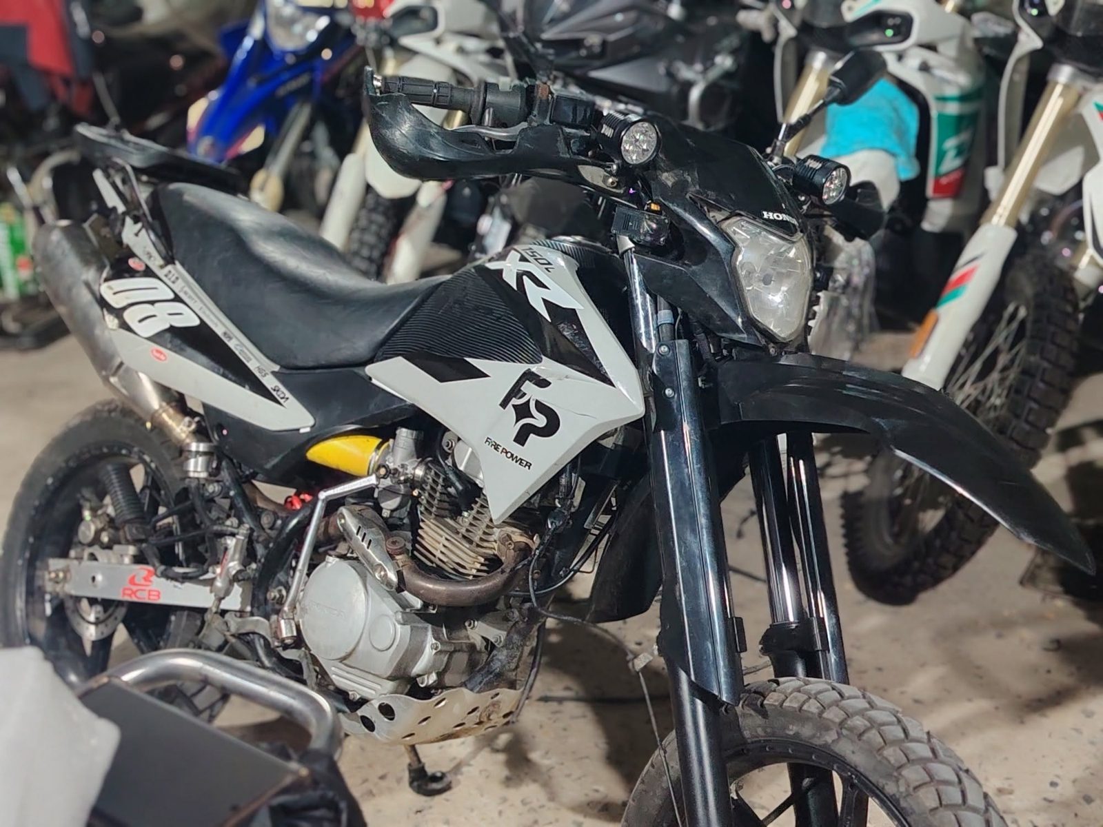 Honda XR150L phuộc WR, mâm Ex, đầu đèn CRF – ảnh 4
